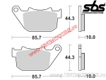 Placute frana spate - SBS 808LS (metalice / sinterizate) - (SBS)
