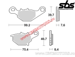 Placute frana spate - SBS 820RSI (metalice / sinterizate) - (SBS)