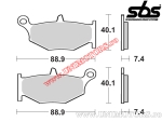 Placute frana spate - SBS 833LS (metalice / sinterizate) - (SBS)