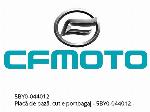 Plaque de base, coffre de chargement - 5BY0-044012 - CFMOTO