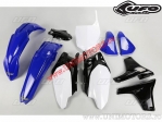 Plastic kit (white / blue / black) - Yamaha YZ 450 F 4T ('10) - UFO