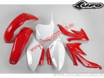 Plastic Kit (White/Red) - Honda CRF 450 R ('08) - UFO