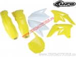 Plastic kit (wit / geel) - Suzuki RM-Z 250 ('09) - UFO