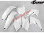 Plastic kit (wit) - Kawasaki KX 250 F 4T ('04-'05) - UFO