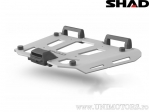 Platine d'adaptation pour top case argentée - Aprilia Arrecife 125 / Benelli BN 125 CBS / BMW C 400 GT ABS - Shad