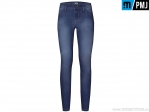 PMJ Jeans de mujer para moto/casual SKI18 Skinny Denim (azul) - PM Jeans
