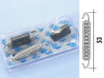 POLINI - SET DOUA ARCURI Evacuare 53mm CU MANSON CAUCIUC