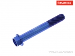 Pro Bolt Hex Head Bolt M10 x 1.25 x 70 mm blue titanium - JM