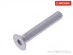 Pro Bolt M5 x 0.80 x 30 mm alumínium ezüst csavar fedél - JM