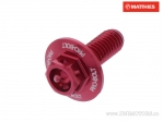 Pro Bolt M6 x 1.00 x 16 mm aluminiu Racing rosu - JM hatlapos csavar