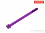 Pro Bolt M6 x 1.00 x 80 mm aluminiu Racing violet - JM hatlapos csavar