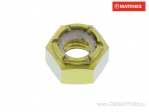 Pro Bolt M8 x 1.25 mm Gold Titanium Self-Locking Nut - JM