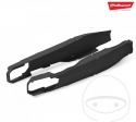 Proteção da suspensão traseira conjunto preto Polisport - KTM EXC 125 ('12-'16) / KTM EXC 125 Sixdays ('12-'16) / KTM EXC 200