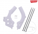 Protectie cadru set alb Polisport - Husqvarna FC 250 ('19-'22) / Husqvarna FC 350 ('19-'22) / Husqvarna FC 450 ('19-'22) - JM