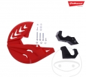 Protectie disc frana fata rosie Polisport - Honda CRF 250 R ('15-'21) / Honda CRF 450 R ('15-'22) - JM