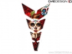 Protectie rezervor Mexican Woman 134,2 x 222,9 mm - OneDesign Bike