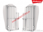 Protectii radiator albe Yamaha YZ 450 F ('18-'19) - Polisport