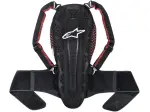 Protector de spate Nucleon KR-2 - Negru, Fum, Roșu - M - 27020221
