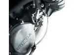 Protezione pedale freno - argento - Moose