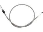 Quick Connect Clutch Cable - Chrome, Silver - 06523255