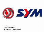 R. CRANK CASE COMP - 11100H9A000 - SYM