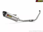 Racing Line Complete Uitlaatsysteem - YAMAHA MT-125 ABS ('19-'20) / YZF-R15 ('19-'20) - Akrapovič