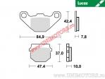Rear brake pads - MCB522 organic - Lucas TRW