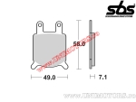 Rear brake pads - SBS 560HF (ceramic) - (SBS)