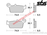 Rear brake pads - SBS 604HF (ceramic) - (SBS)