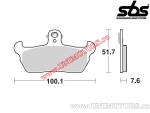 Rear brake pads - SBS 641HF (ceramic) - (SBS)