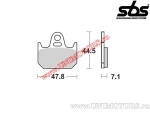 Rear brake pads - SBS 659HF (ceramic) - (SBS)