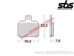 Rear brake pads - SBS 730RQ (carbon technology) - (SBS)