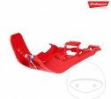 Red Plastic Motor Skid Plate - Polisport - Beta RR 250 2T Enduro Oilmix ('20-'21) / Beta RR 250 2T Racing ('20-'21) - JM