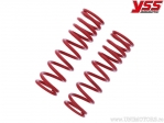 Red Rear Telescopic Spring Set - Inner Diameter 46mm / Spring Resistance 1: 20N/m / Spring Resistance 2: 30N/m / Length: 200mm -