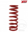 Red telescopic arc YSS - arc resistance: 80 N/m / length: 185 mm - JM