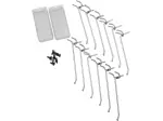 Replacement Hook Kit - Silver - DS173978