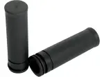 Replacement OEM-Style Rubber Grips - Black, Flat - 06300463