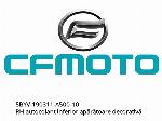 RH външен декоративен предпазител долен стикер, CVT - 5BYV-190311-A500-10 - CFMOTO