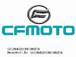 Rh предпазител, фар - 6AQV04020610000VE00 - CFMOTO