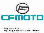 Rh spatbord rechts - 5ASV-043038-5000 - CFMOTO