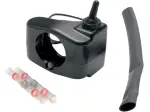 Riposizionatore interruttore - Nero, Piatto - 06160006