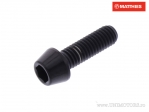 Round conical cap screw Pro Bolt M5 x 0.80 x 16 mm black titanium - JM
