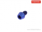 Round Conical Pro Bolt Screw M4 x 0.70 x 6 mm Blue Titanium - JM