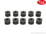 Rubber buffer (10x25x17,20mm) - set of 10 pieces - Honda CR 250 R / CRF 250 X / CRF 500 R / NSA 700 A DN-01 ABS - TourMax