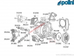 Rulment ax came fata (25x42x9mm) - Honda XR 50 / Polini Minicross XP4T 110cc / Minimotard Pitbike XP4T 110cc - Polini