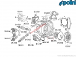 Rulment ax came spate (15x32x8mm) - Honda XR 50 / Polini Minicross XP4T 110cc / Minimotard Pitbike XP4T 110cc - Polini