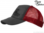 Sapca casual Rusty Stitches Davy Grey-Red (gri-rosu) - Rusty Stitches