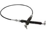Schaltkabel aus schwarzem Vinyl - Schwarz - 06522126