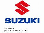 Schraube - 021123510B - Suzuki
