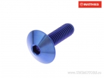 Schraubenkappe Pro Bolt M6 x 1.00 x 20 mm blauer Titan - JM